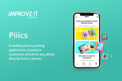 Photo printing application development for Piiics