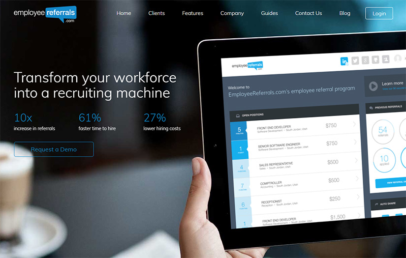 Employee Referrals Platform screenshot 1