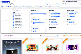 Philips Product Selector