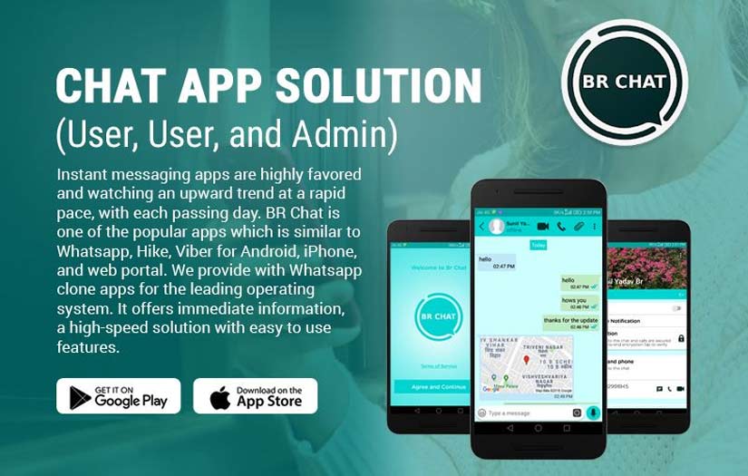 Chat App Development Solution ( User, User and Admin ) screenshot 1
