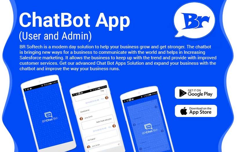 Chat Bot App Development Solution ( User and Admin) screenshot 1