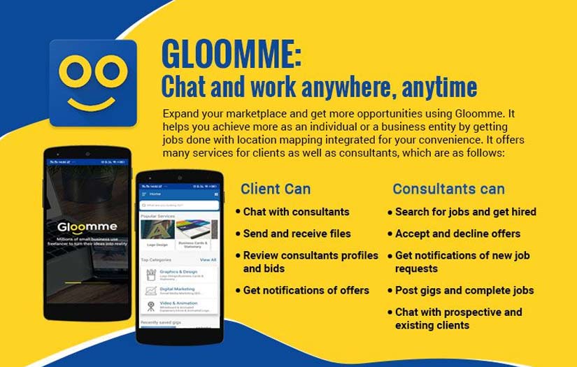 Gloomme: Chat and work anywhere, anytime screenshot 1