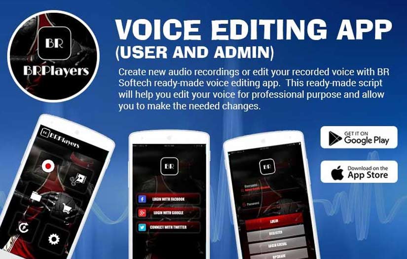 On Demand Voice Editing App (User and Admin) screenshot 1