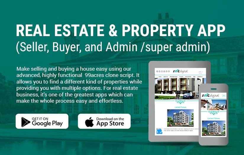 Real Estate & Property App Development ( Seller, Buyer and Admin /super admin) screenshot 1