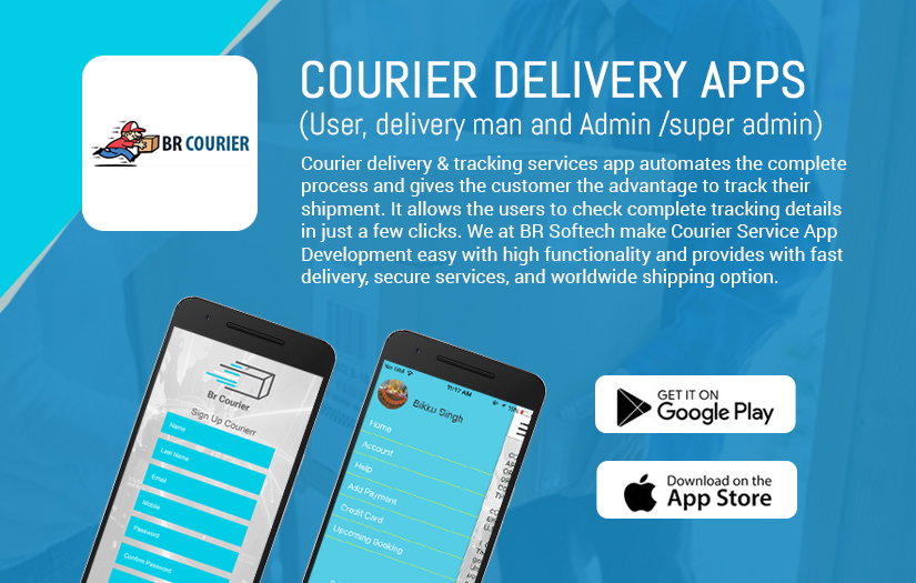 Courier Delivery & Tracking App screenshot 2