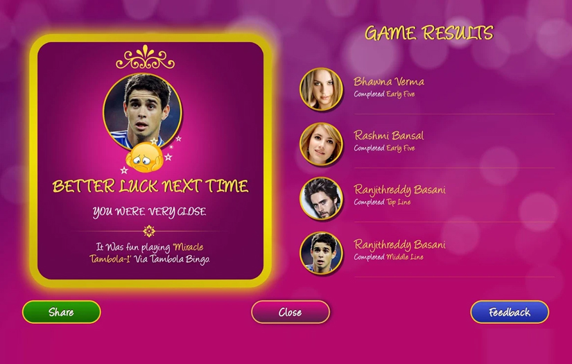 Latest Tambola- Tambola Multiplayer Housie Game screenshot 2