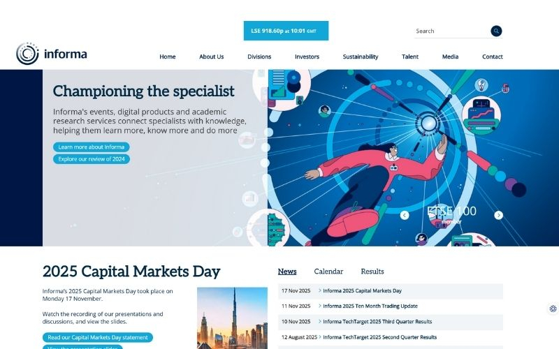 Zero-Downtime Revolution: Informa's Digital Transformation Journey screenshot 1