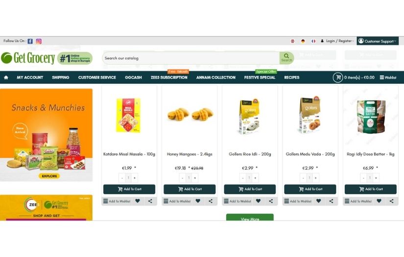 Get Grocery GmbH screenshot 1