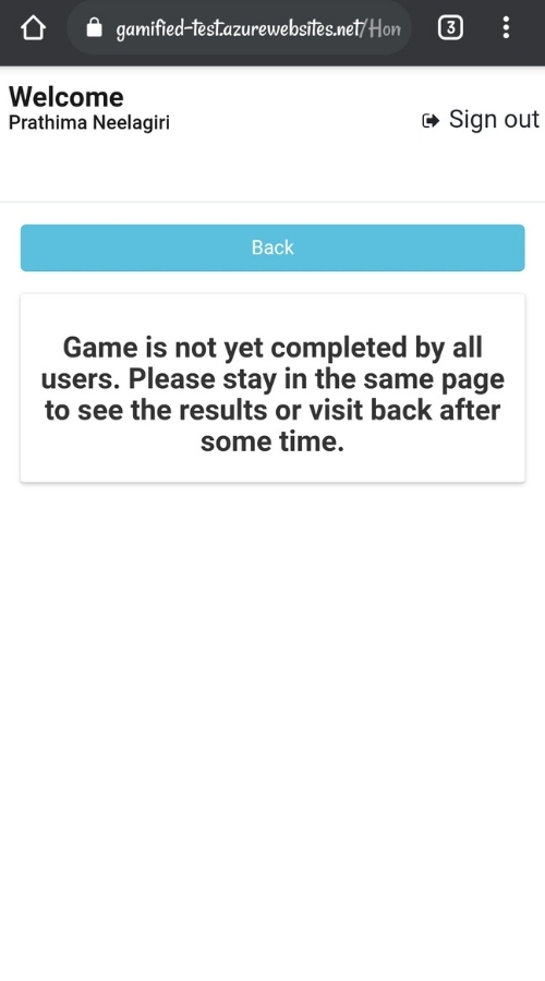 Gamified AS screenshot 2