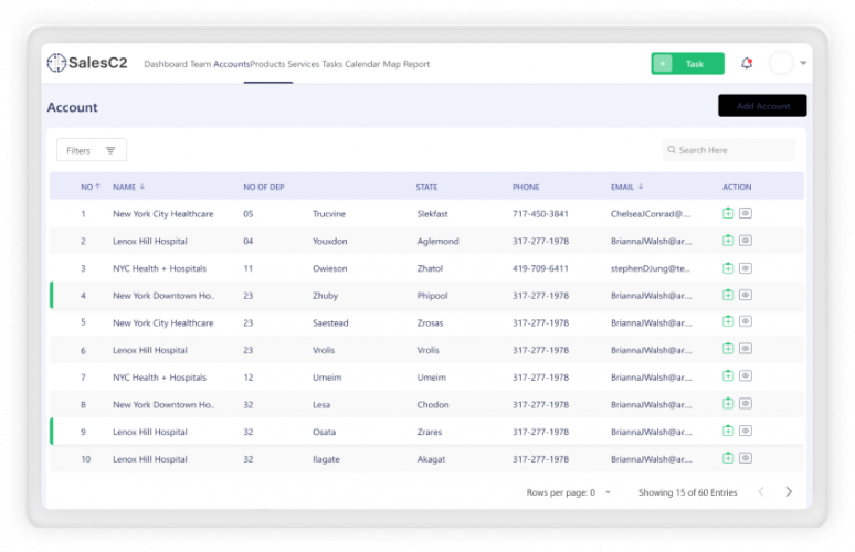 SalesC2 screenshot 1