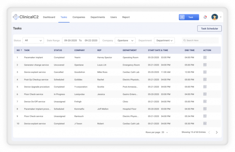 ClinicalC2 screenshot 1