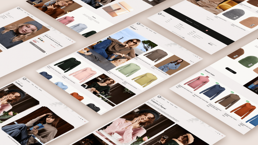 Developing a Website for the Aliso Women's Clothing Brand screenshot 1