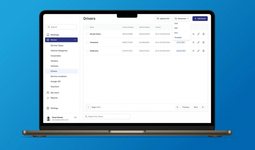 Cab Management Platform screenshot 5