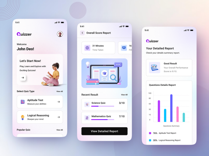 Mobile App: Sign In & Sign Up Form screenshot 1