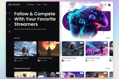 Video Game Streaming Website