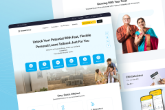 Financial Platform Home Page