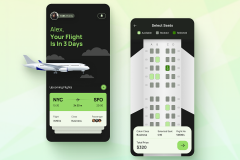 Flight Booking Mobile App UI