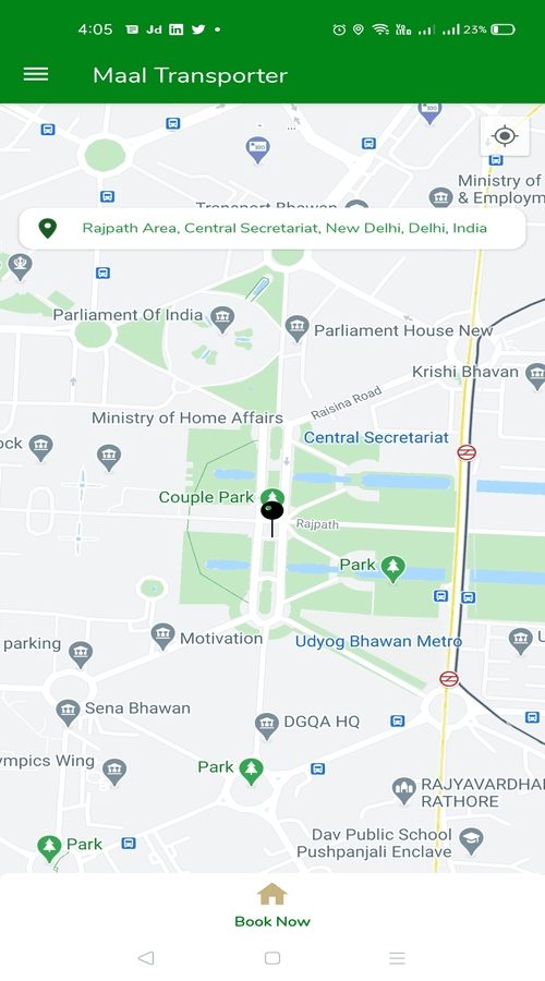 Maal Transporter - Delivery Solutions screenshot 2