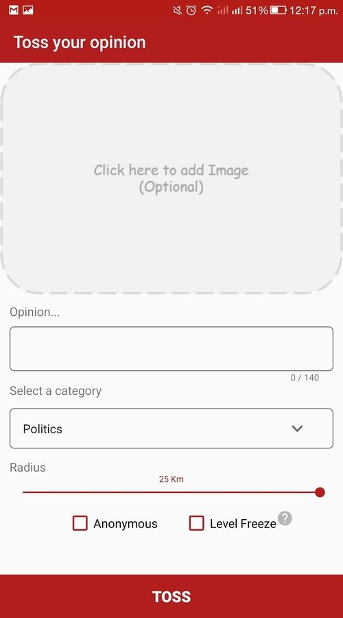 Tossop – Opinion Sharing & Learning App screenshot 1