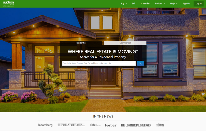 Auction.com screenshot 1