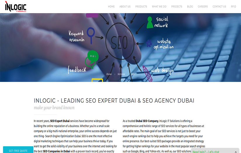 SEO Agency Dubai screenshot 1