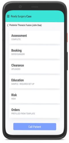Ready Surgery - A Surgical Risk Intelligence Platform screenshot 1