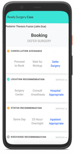Ready Surgery - A Surgical Risk Intelligence Platform screenshot 4