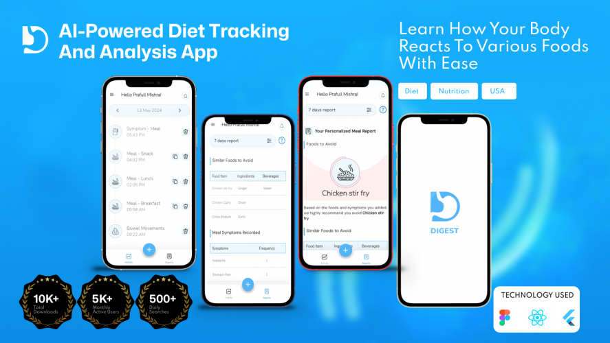 AI-Powered Diet Tracking and Analysis App screenshot 1
