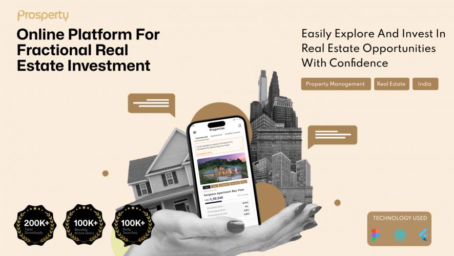 Online Platform for Fractional Real Estate Investment screenshot 1