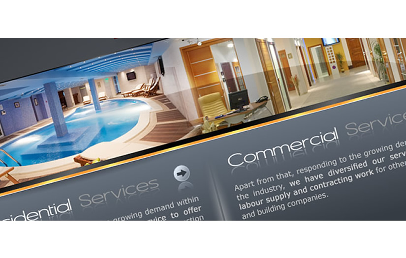 Capital Building Group website screenshot 1