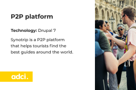 Drupal 7 P2P platform