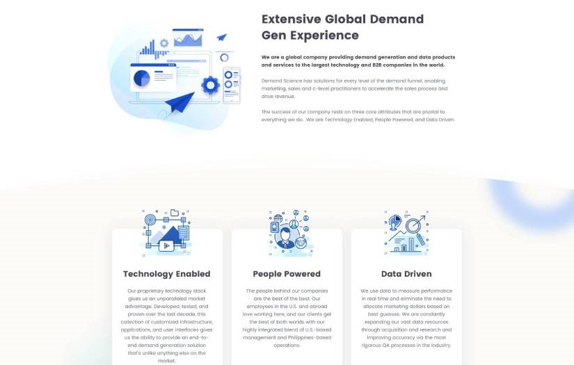 Demand Science Group screenshot 2