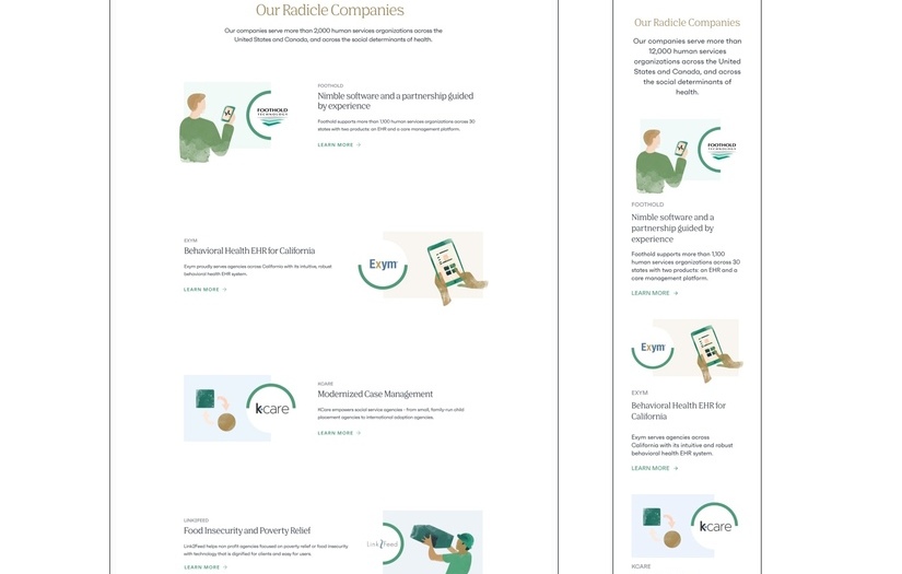 Radicle Health screenshot 2