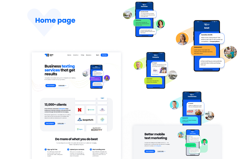 Texting Base screenshot 1