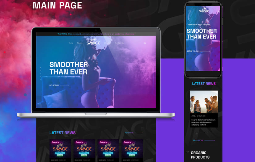 Savage Vapor screenshot 1