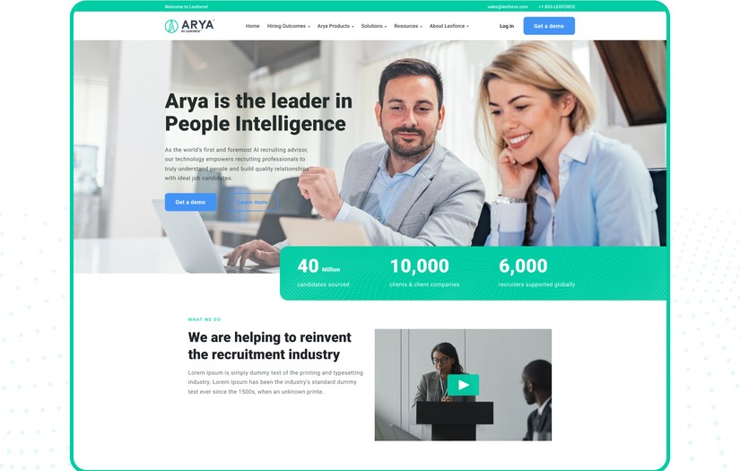 Leoforce screenshot 1