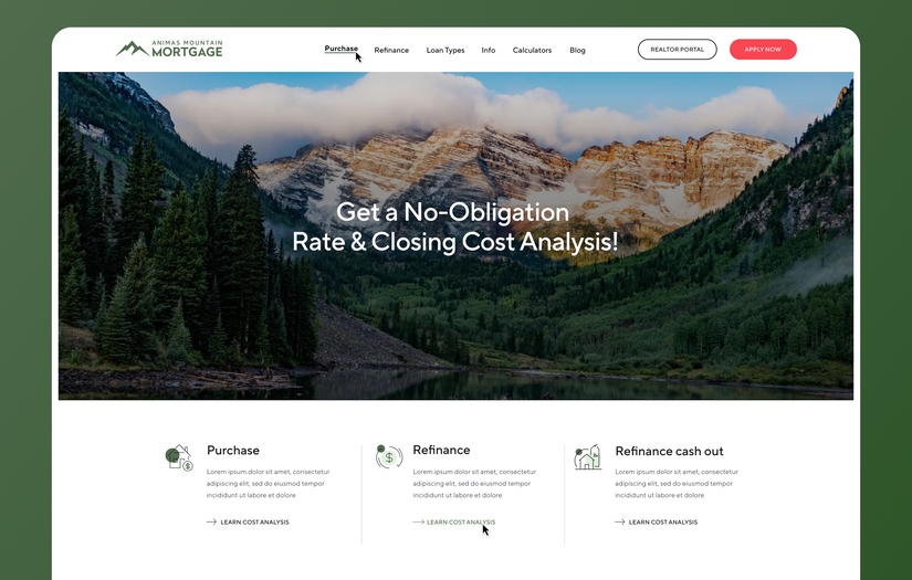 Animas Mountain Mortgage screenshot 1