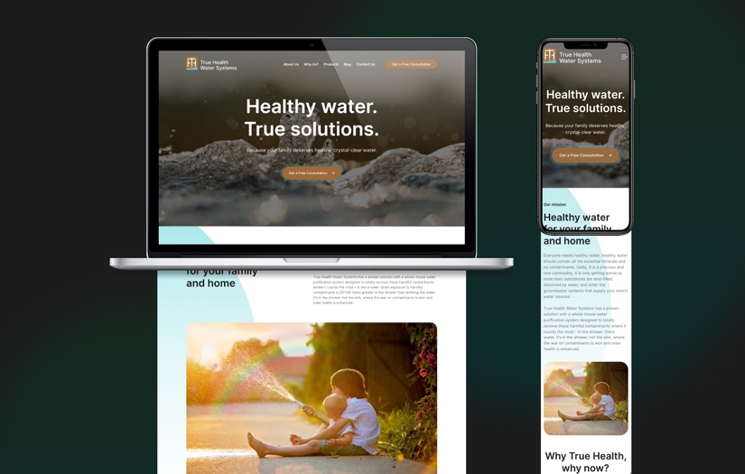 True Health Water Systems screenshot 1