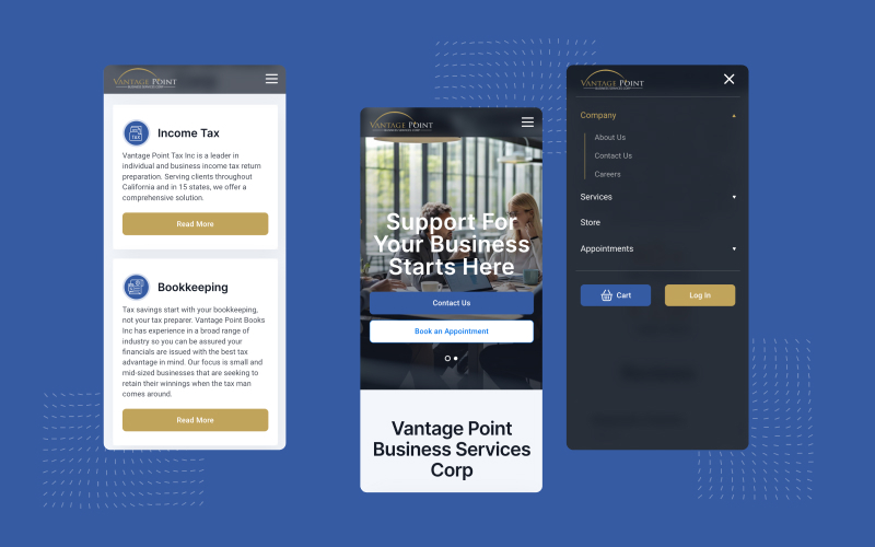 Vantage Point Business Services Corp screenshot 3