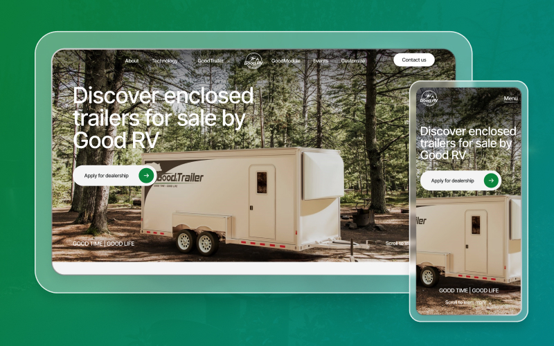 Good RV Equipment, Inc. screenshot 1