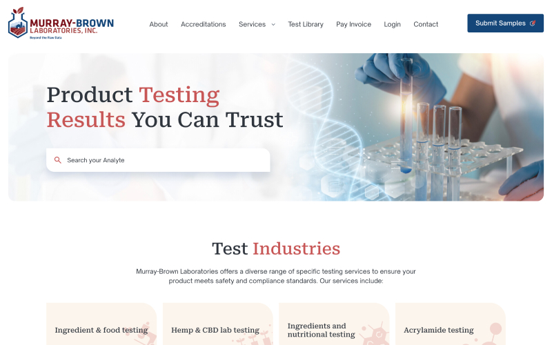 Murray-Brown Laboratories Inc. screenshot 4