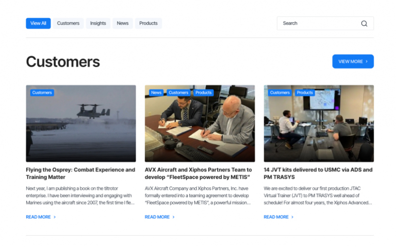 Xiphos Partners screenshot 5