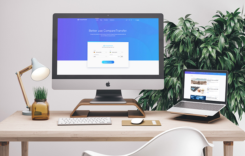Comparetransfer WordPress Website (Design and Development) screenshot 1