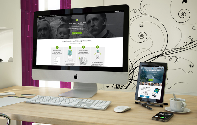 Ancestry WordPress Blog screenshot 1