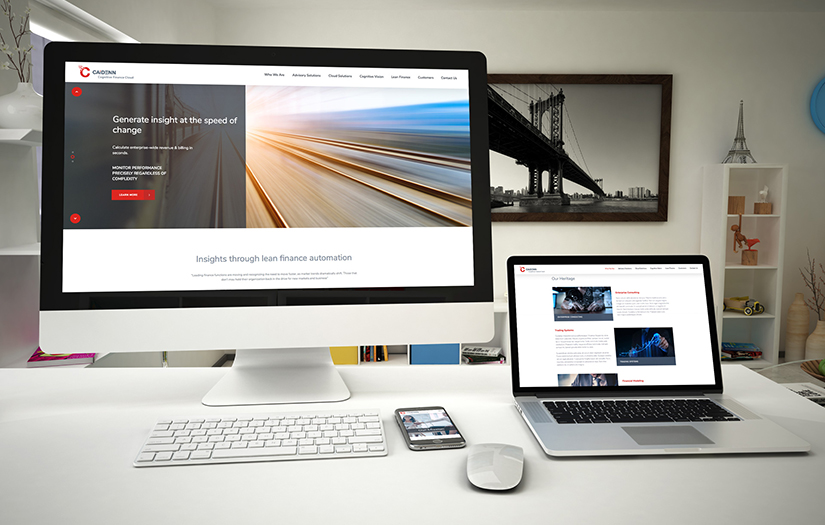 Caiden Corporate WordPress Website screenshot 1