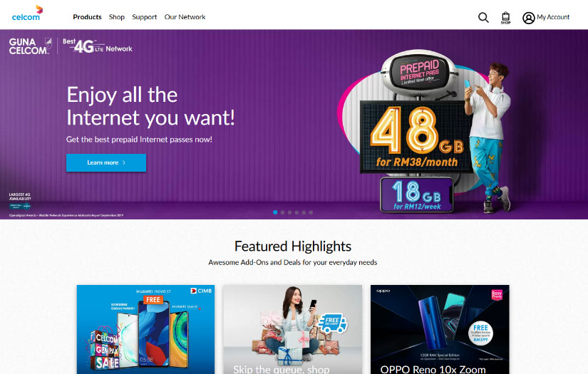 CELCOM screenshot 1