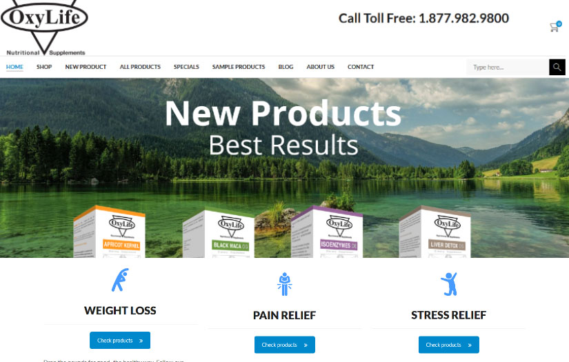 OXY LIFE screenshot 1