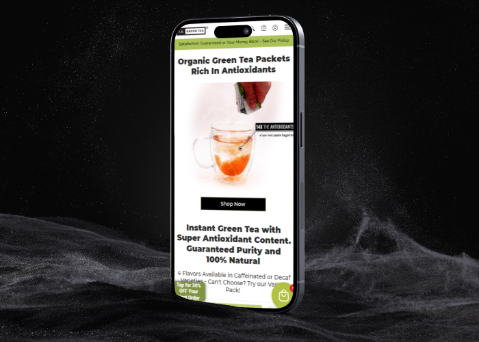 IE Green Tea  screenshot 1