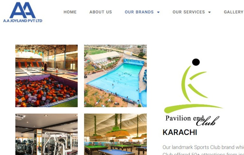 Pavilion End Club - Media Feathers Portfolio screenshot 1