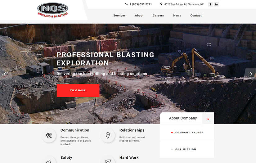 NQS Drilling & Blasting, LLC screenshot 1